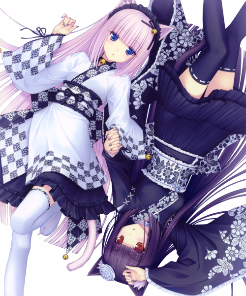Vanilla Y Chocola (500x601), Png Download