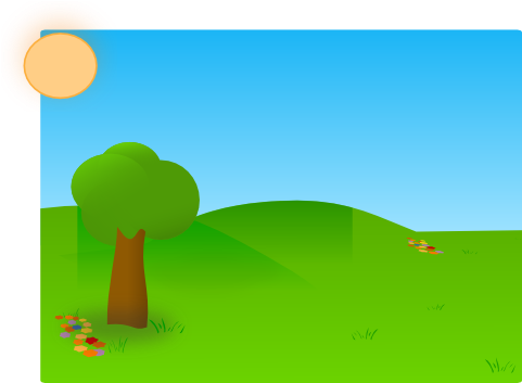 Vector Transparent Library Trees Clip Art At Clker - Grass And Tree Clipart (600x360), Png Download
