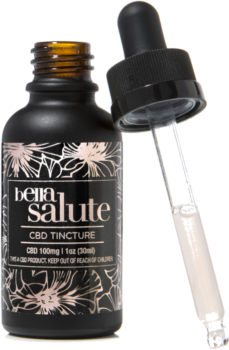 Salute Tincture - Tincture Of Cannabis (900x900), Png Download