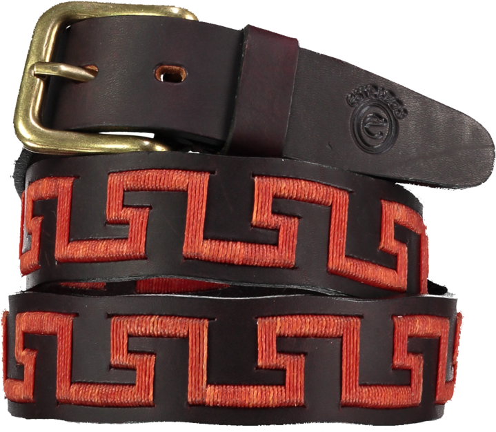 Felipe Naranja Polo Belt - Mens Polo Belt Leather (800x646), Png Download