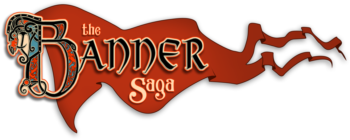 Banner Saga Trilogy Logo (1200x486), Png Download