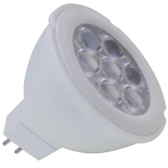 Bombilla Led Mr16 7w Apertura 90º Ac12v 665lm - Multifaceted Reflector (800x800), Png Download