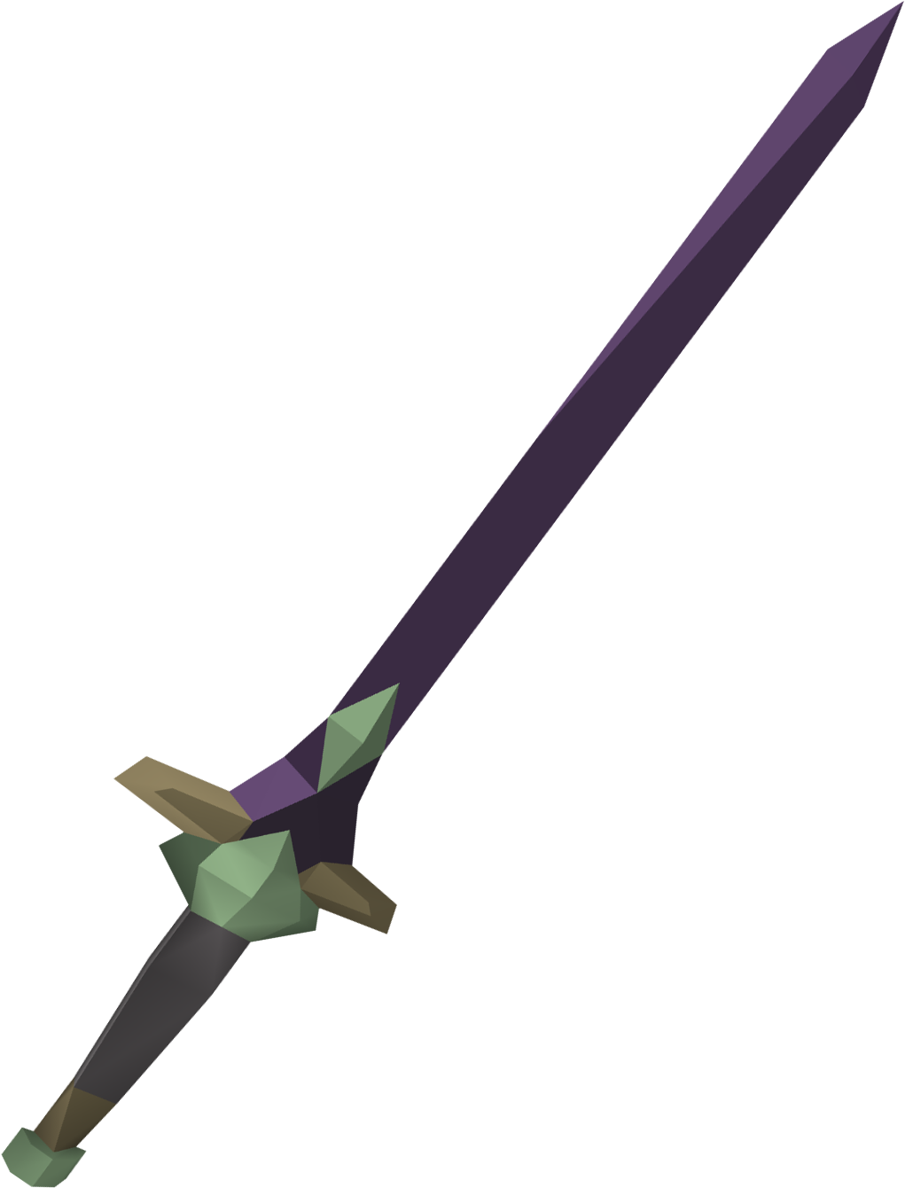 The Novite Longsword Is An Item That Can Only Be Obtained (1021x1340), Png Download
