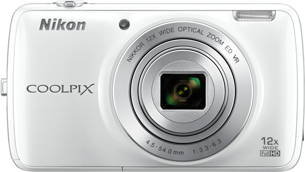 Nikon Coolpix S810c Digital Camera (white) (800x600), Png Download