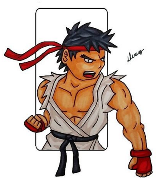 Street Fighter See More In Instagram @japanupdraw Or - Cartoon (656x656), Png Download