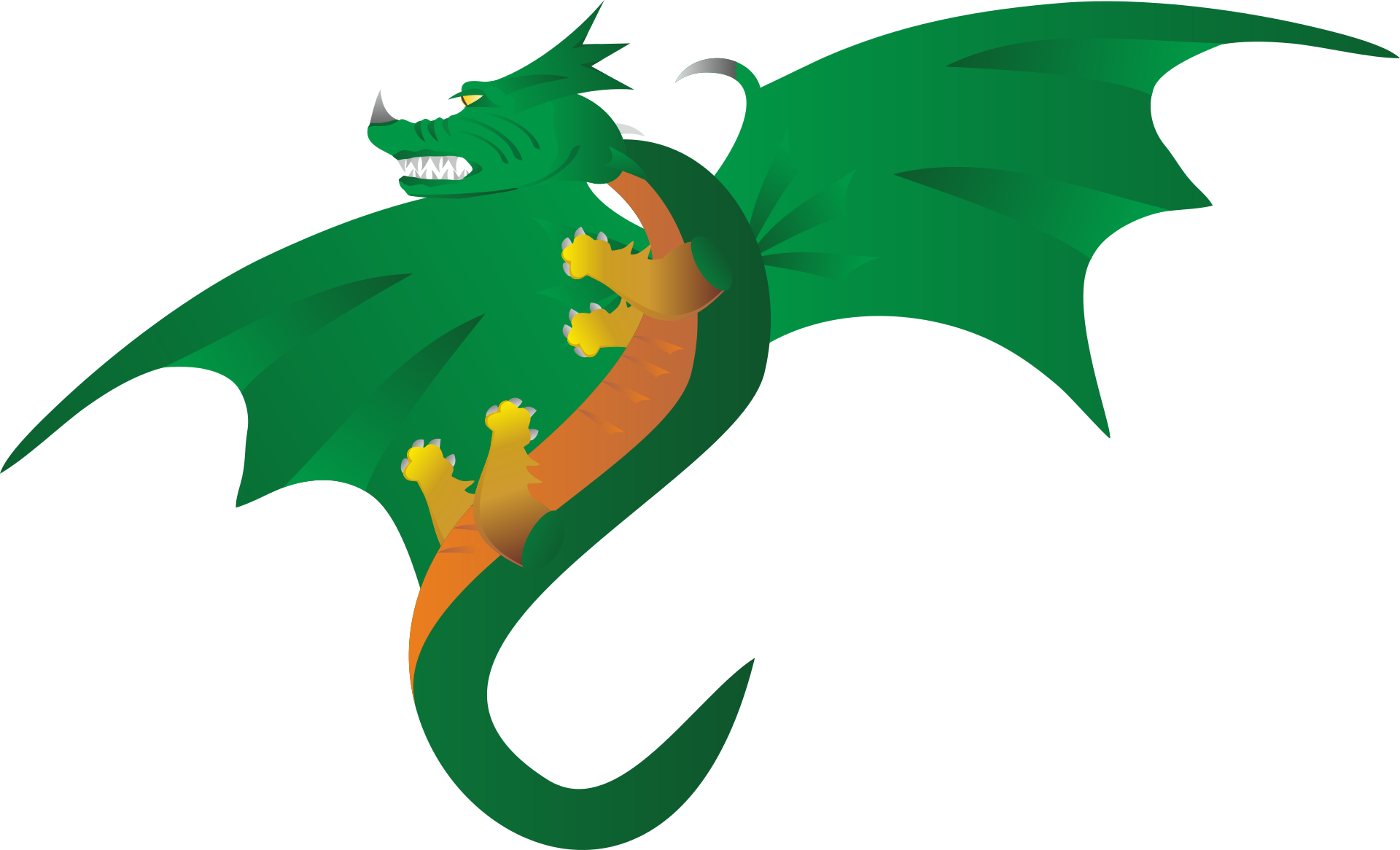 Yükle Mysterious Green Creature Dragon Fairy Tale, - Dragon (1920x1166), Png Download