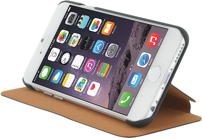 Dc Shoes Folio Case Image - Iphone6 Leather Case Verus Leather Notebook-type Case (750x750), Png Download