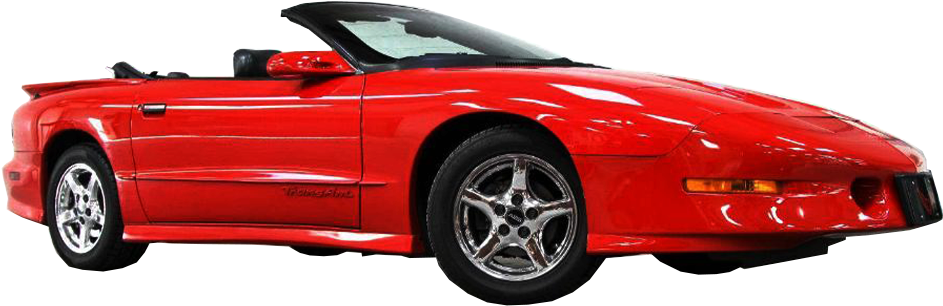 1996 Pontiac Firebird Trans Am Formula Convertible - Convertible (1000x1000), Png Download