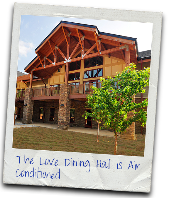 Love Dining Hall - Bert Adams Scout Camp Shower (576x673), Png Download