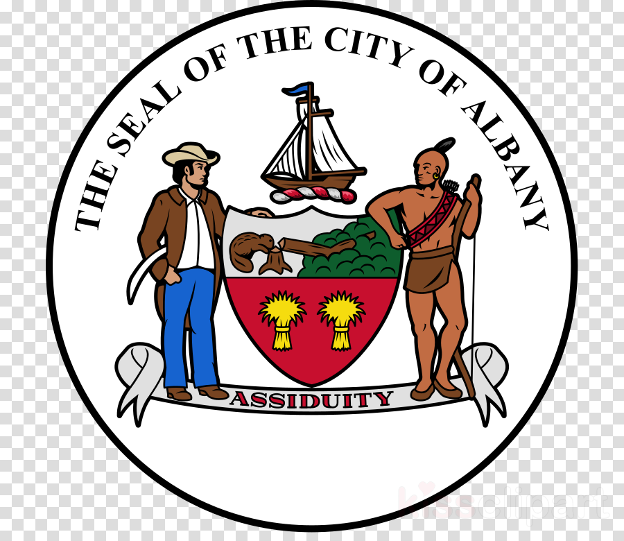 Albany Ny Seal Clipart Coat Of Arms Of Albany, New - City Of Albany Ny Seal (900x780), Png Download