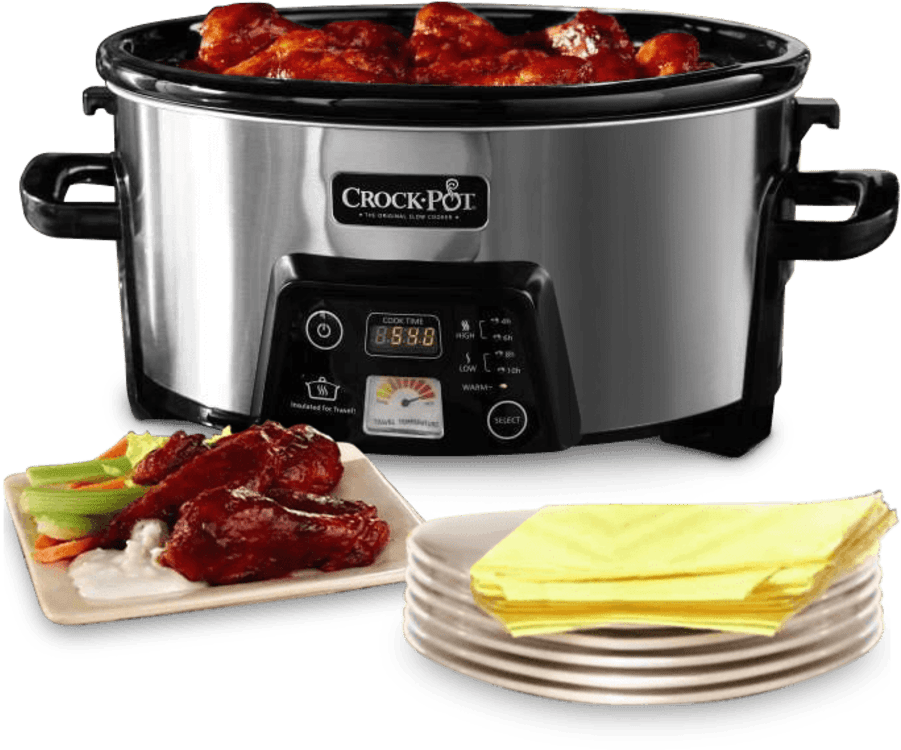 Too Late It's Over - Crock-pot Sccpcts605-s Cook Travel Serve 6-quart Programmable (900x900), Png Download