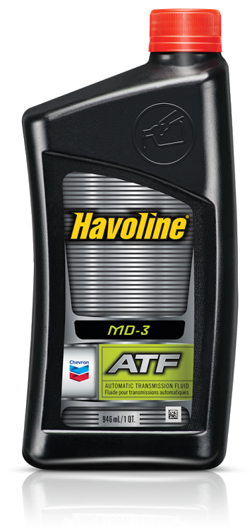 Havoline 1 Qt Transmission Fluid - Havoline 221854720 Md-3 Automatic Transmission Fluid (502x753), Png Download