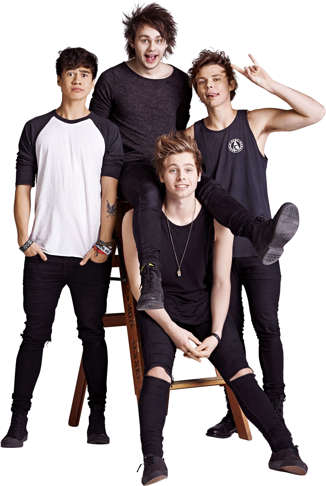 5 Seconds Of Summer - Five Seconds Of Summer Photoshoot (1280x1920), Png Download