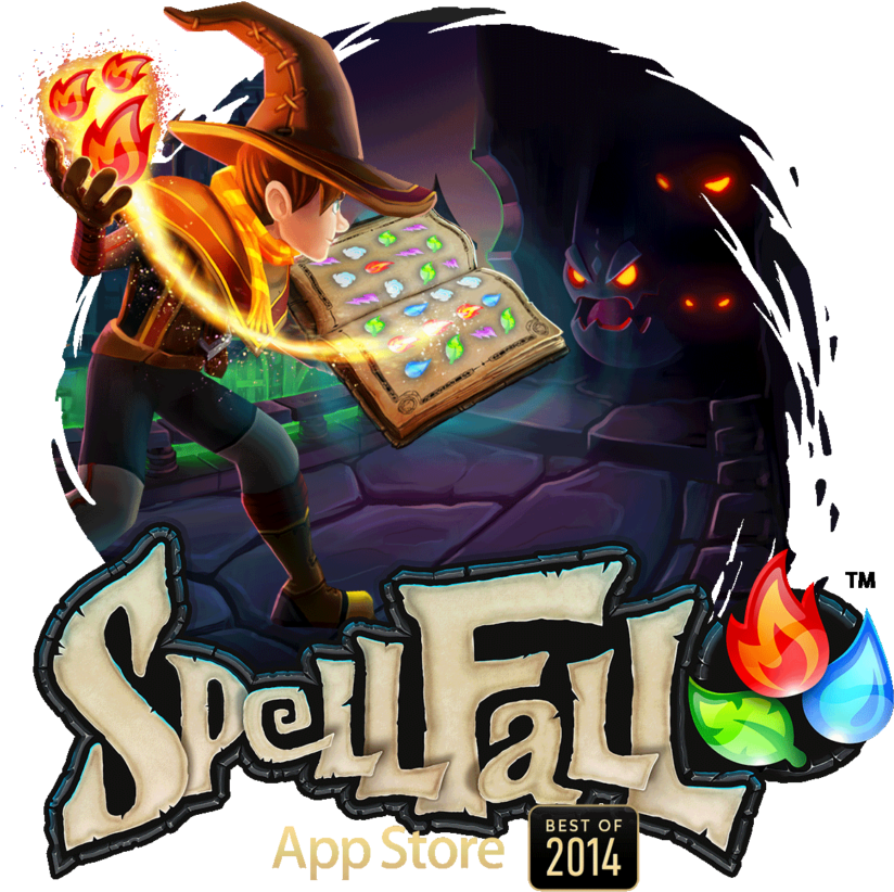 Spellfall (850x850), Png Download