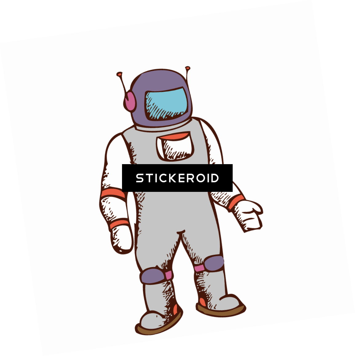 Astronaut Spaceman Cosmonaut - Astronaut (1155x1156), Png Download