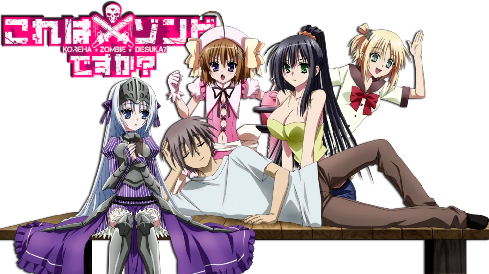 I Was Watching American Shows And Got Bored When They - Kore Wa Zombie Desu Ka (1000x562), Png Download