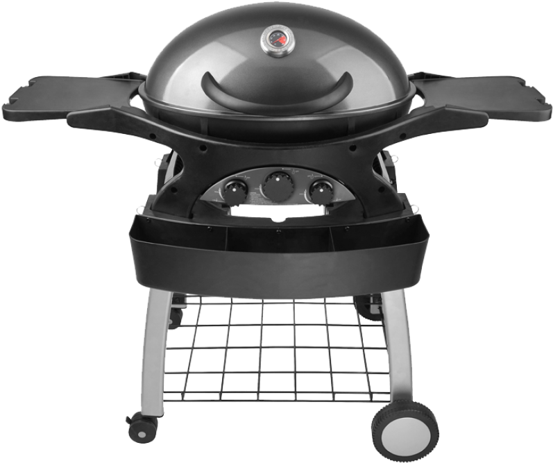 Ziggy By Ziegler & Brown Triple Grill Lp Gas - Barbecue Grill (1130x733), Png Download