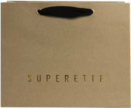 Kraft Paper Carry Bag With Cotton Twill Handles - Paper Bag (600x600), Png Download