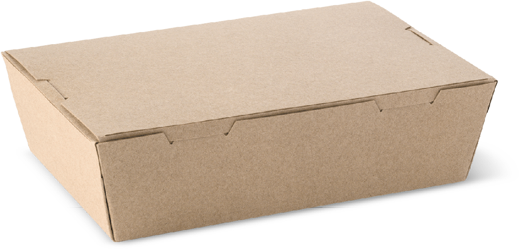 Detpak Small Lunch Box Brown Paper , Box Of 200pcs - Sydney Cardboard Food Takeaway Boxes (1500x1500), Png Download