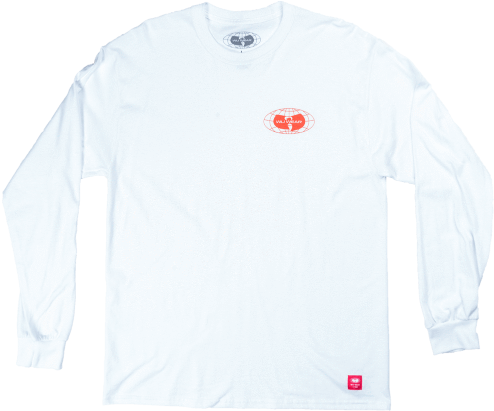 Globe Logo Long Sleeve Shirt - Long-sleeved T-shirt (1024x1410), Png Download