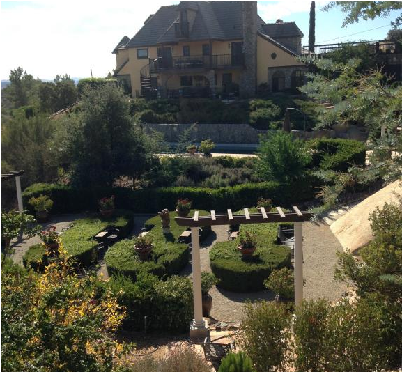 Rural French Chateau In San Diego California - Villa (800x533), Png Download