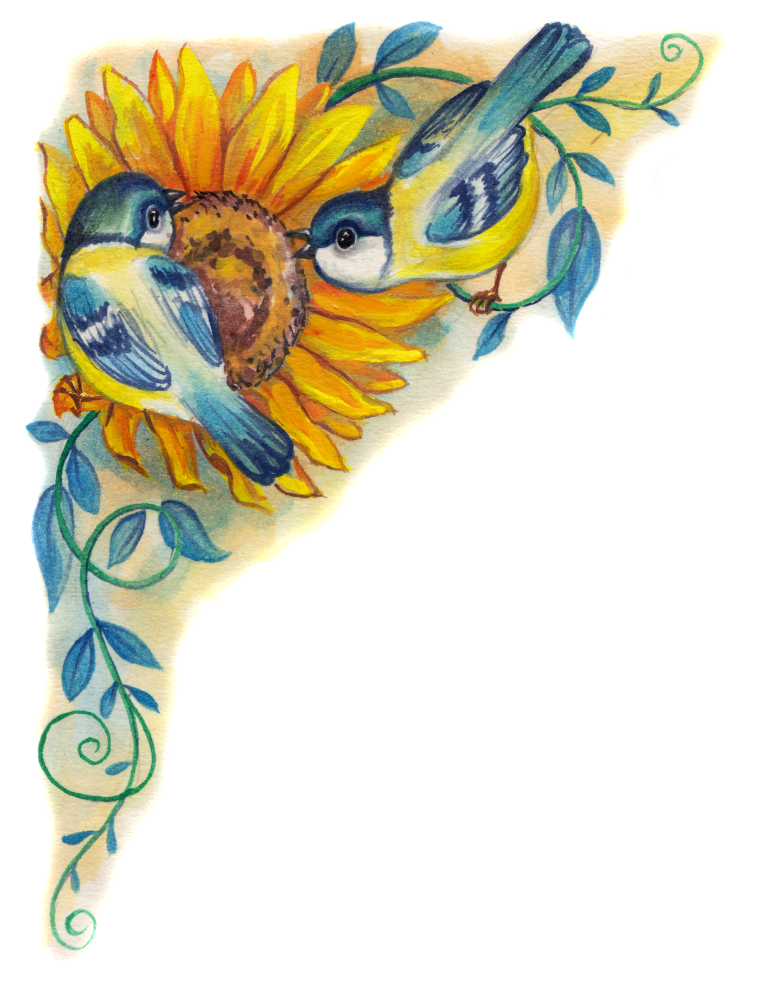 This Graphics Is Hand Painted Flower Decoration Vector - Watercolor Painting (1024x1024), Png Download
