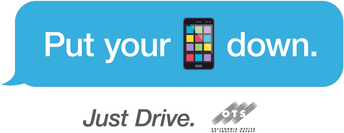 This Month Our Officers Will Be Focusing Efforts On - California Office Of Traffic Safety (1200x470), Png Download