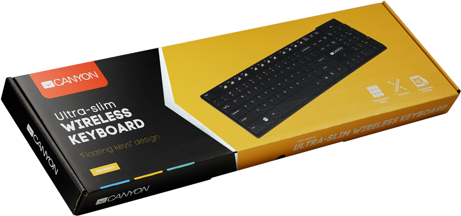 Cns Hkbw2 Package - Wireless Keyboard (1280x1280), Png Download
