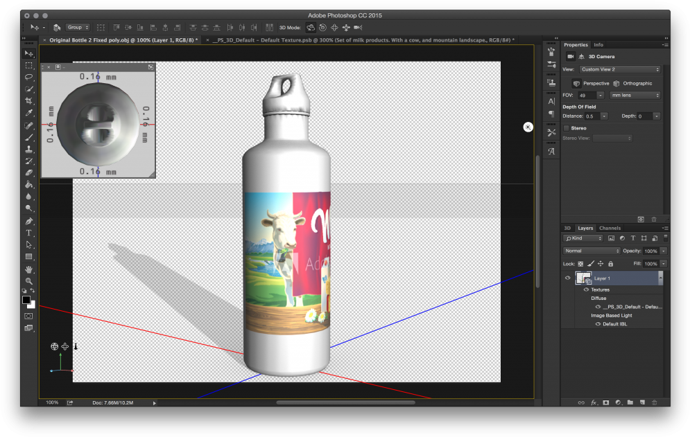 Screen Shot 2015 08 07 At - Photoshop 3d Label (1024x656), Png Download