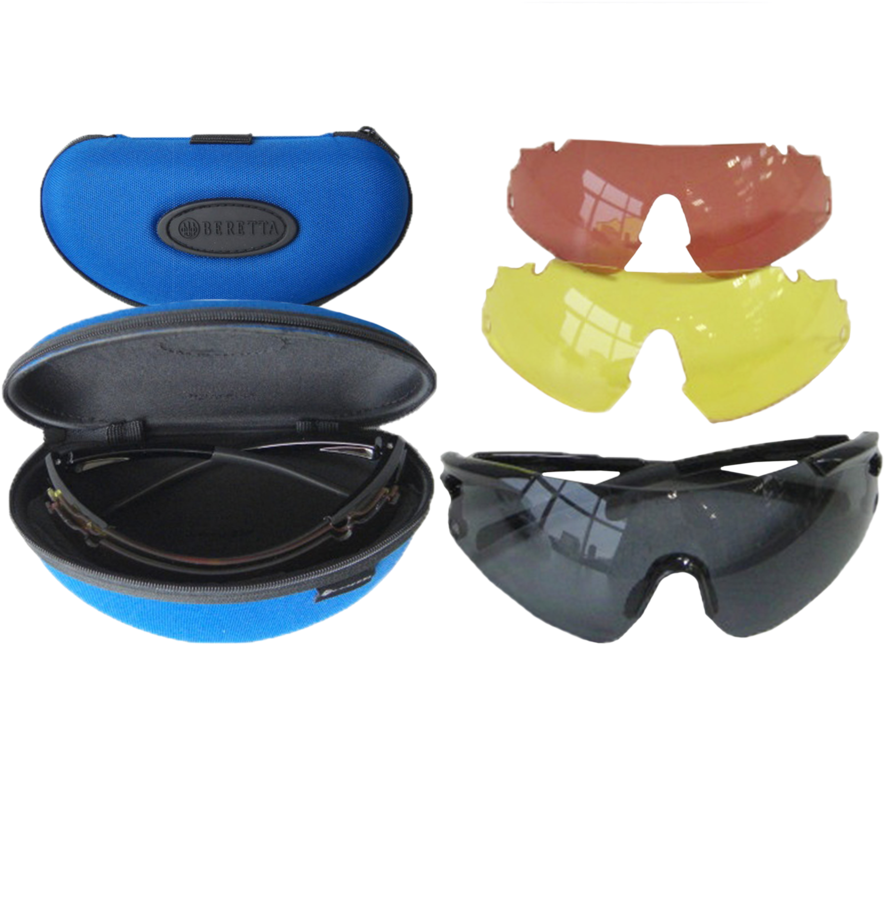 Beretta Trident Shooting Glasses (1024x1024), Png Download