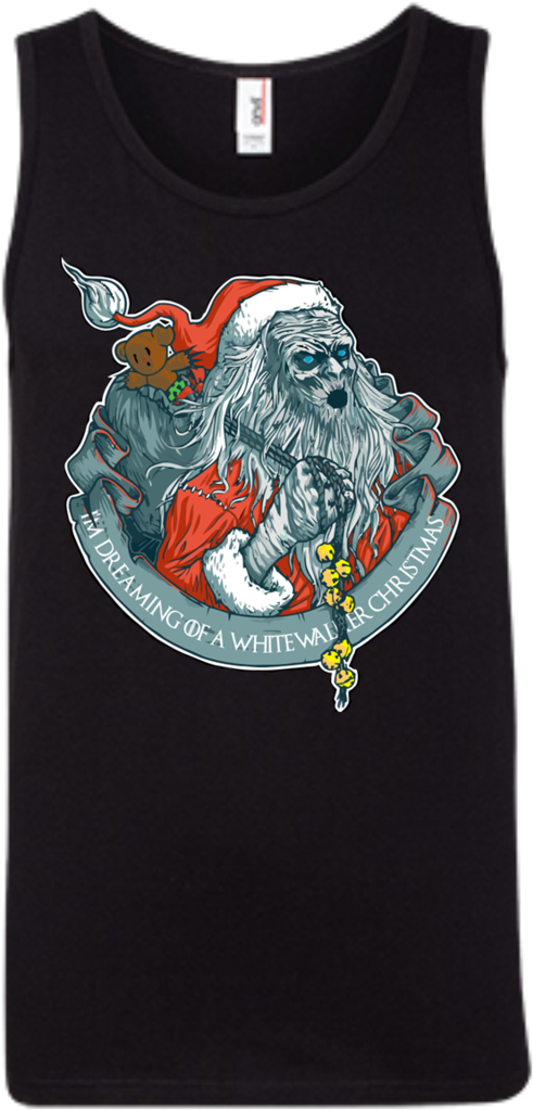 I'm Dreaming Of A White Walker Christmas 100% Ringspun - Home Of The Free Because Of The Brave Short Sleeve (1024x1024), Png Download