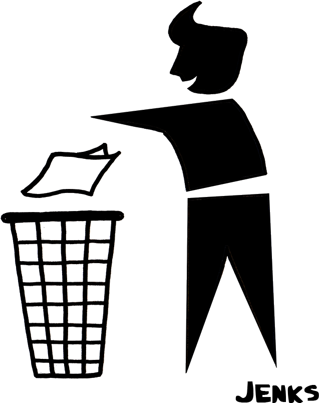 Skin In The Game - Quotes On Using Dustbin (900x900), Png Download