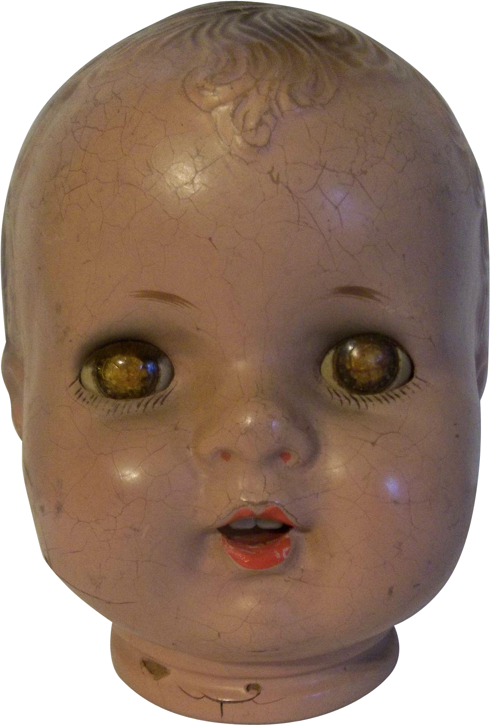 Offered Is A Vintage Composition Baby Head Measuring (1438x1438), Png Download