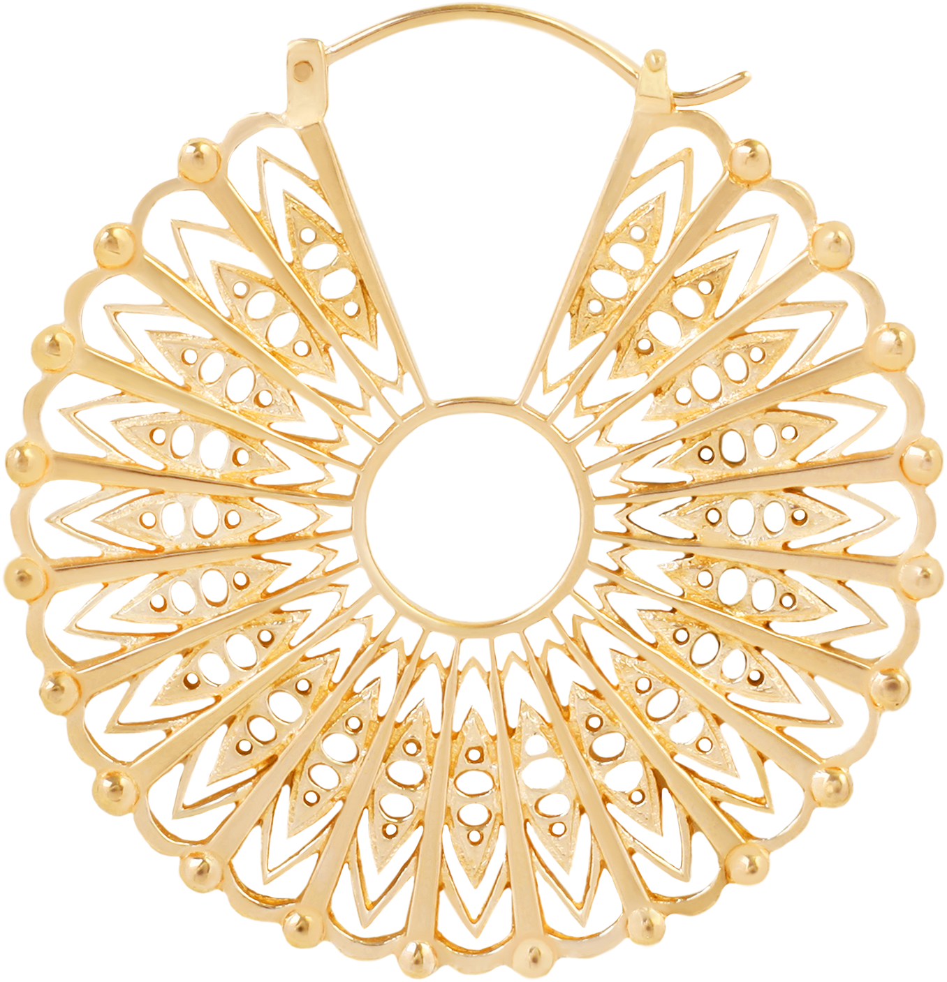 Earrings - - Circle (1500x1500), Png Download