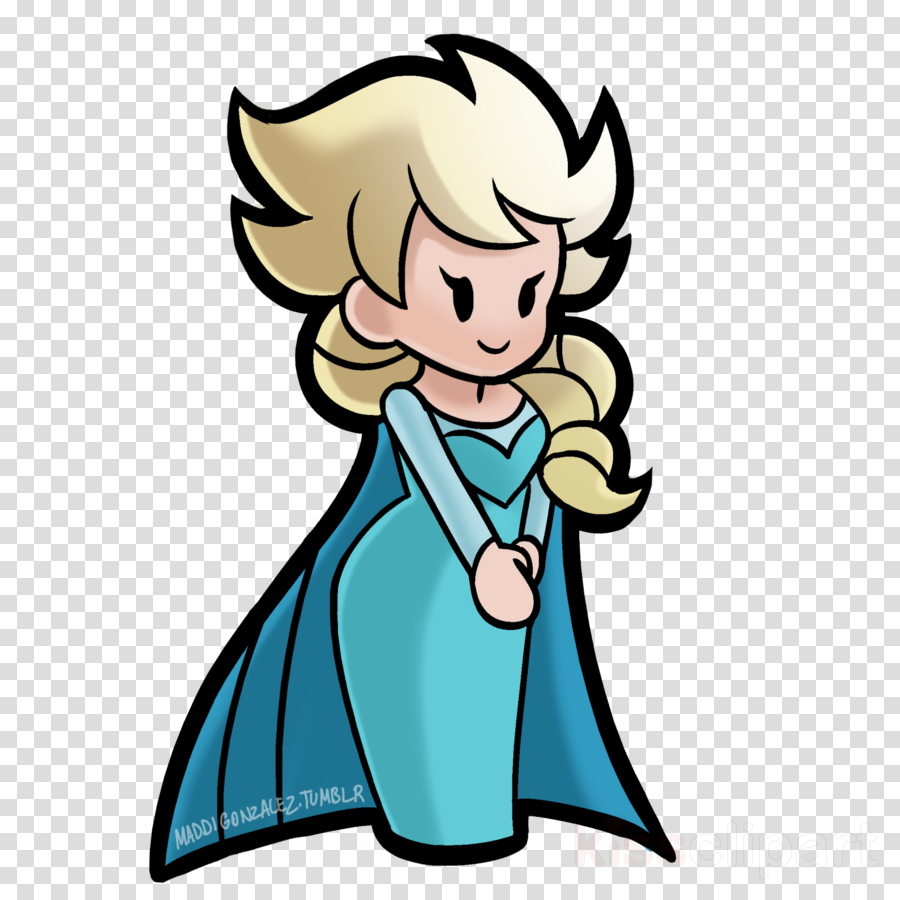 Download Frozen Super Mario Clipart Super Smash Bros - Super Paper Mario Art (900x900), Png Download