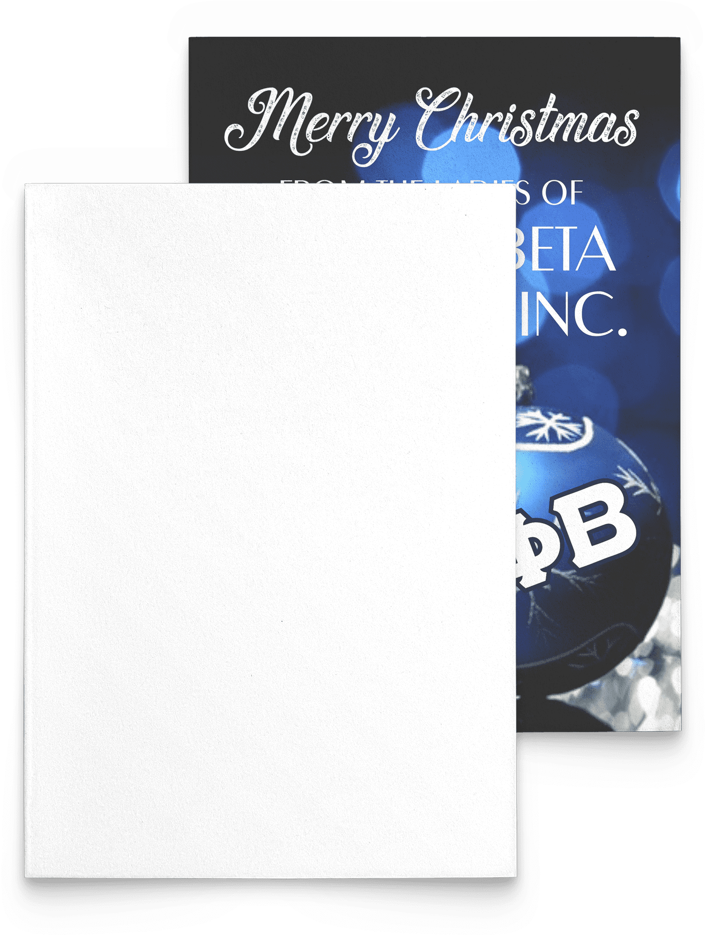 Zeta Phi Beta Christmas Card - Christmas Day (2000x2000), Png Download