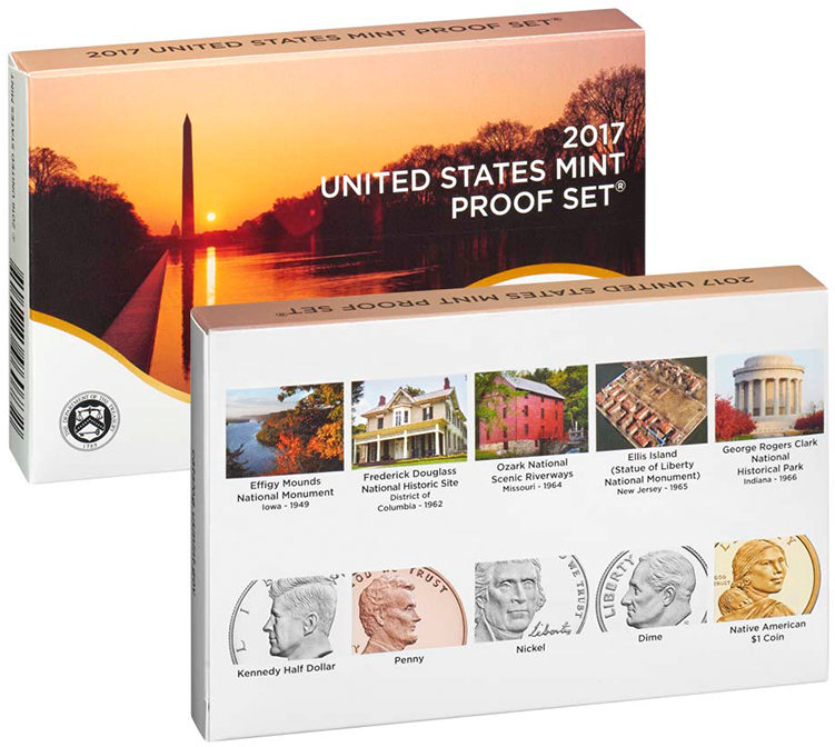 Quantity - 2017 Mint Proof Set (800x800), Png Download