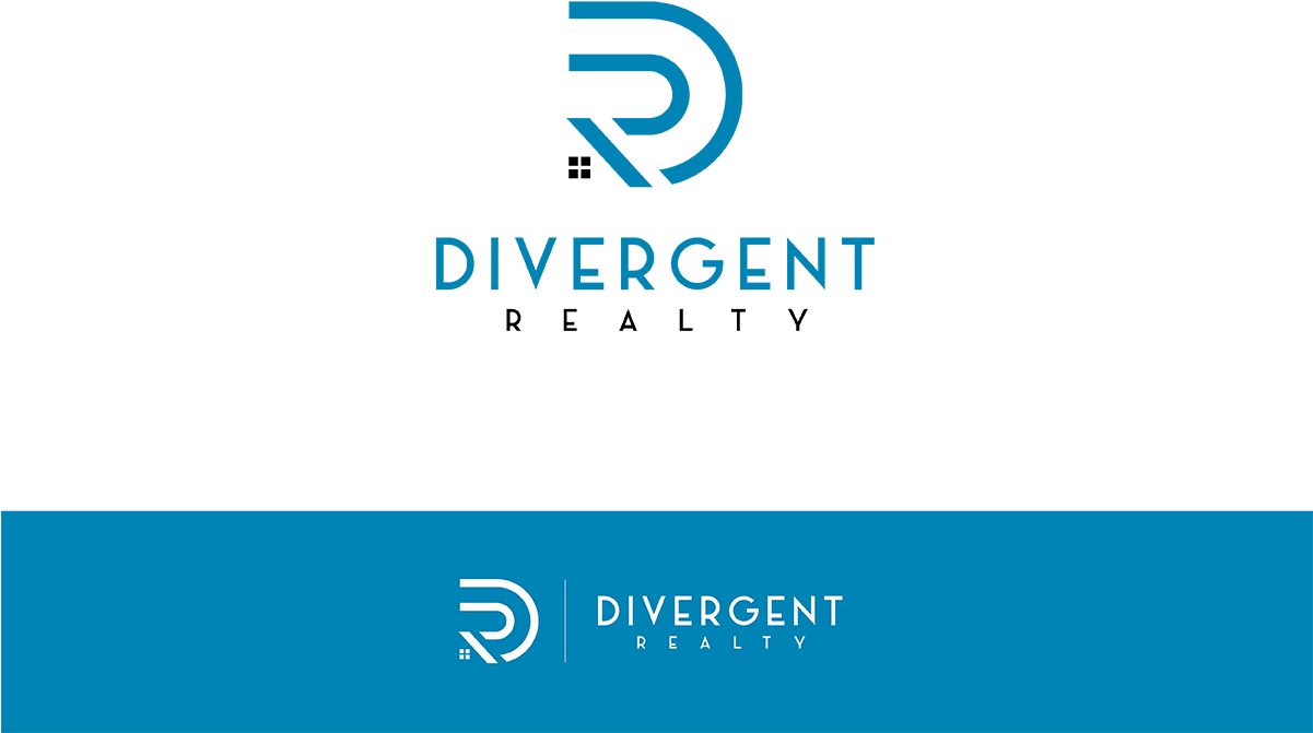 Logo Design By Saulogchito For Divergent Realty - Graphics (1200x1000), Png Download