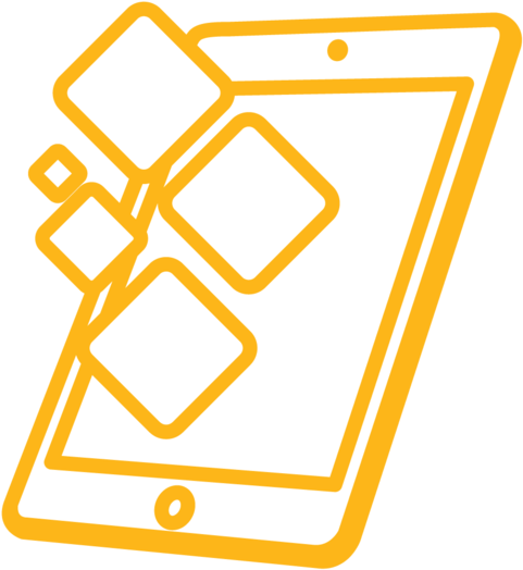 Tablet-01 - Portable Network Graphics (1000x1000), Png Download