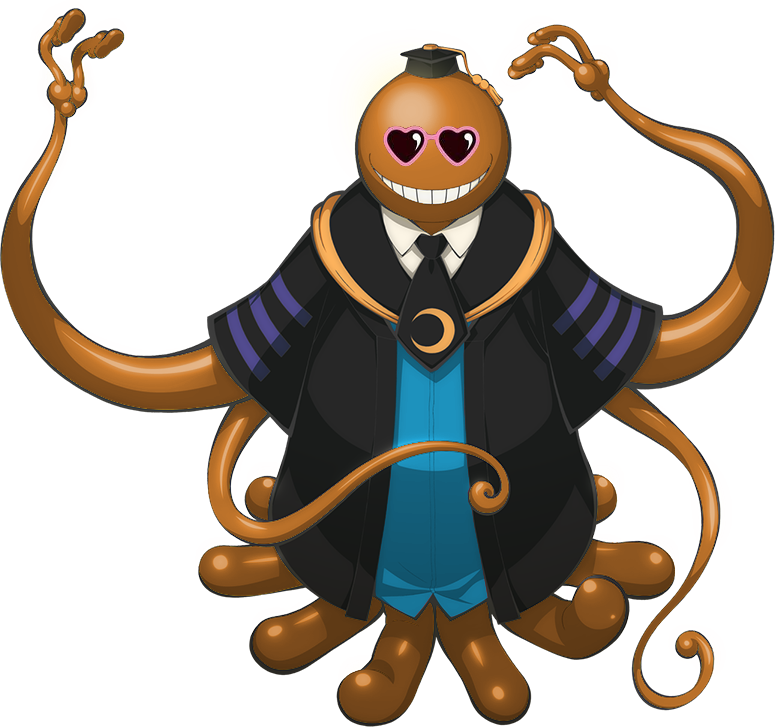 Korosensei-vacation - Koro Sensei Monokuma (775x727), Png Download