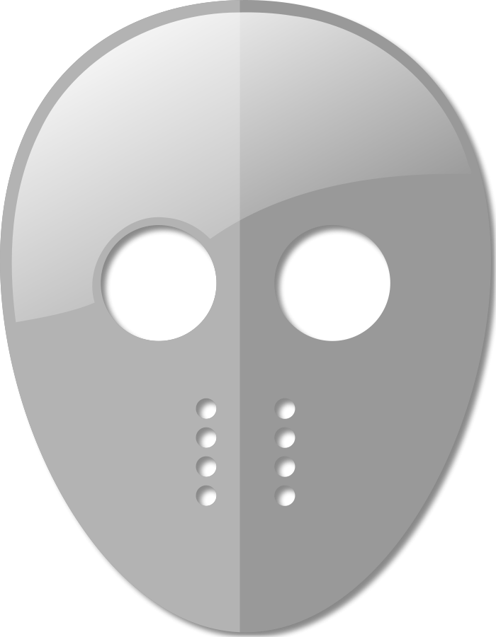 Hockey Mask Png (700x900), Png Download