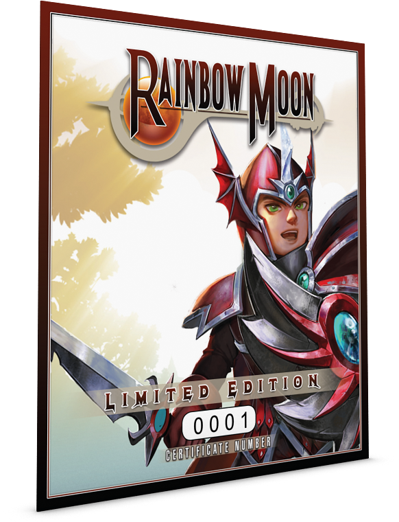 Click To Enlarge Image Rainbowmoon Certificate Psvita - Rainbow Moon (582x760), Png Download