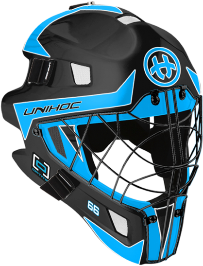 Goalie Mask Optima - Dětská Helma Na Florbal (515x600), Png Download
