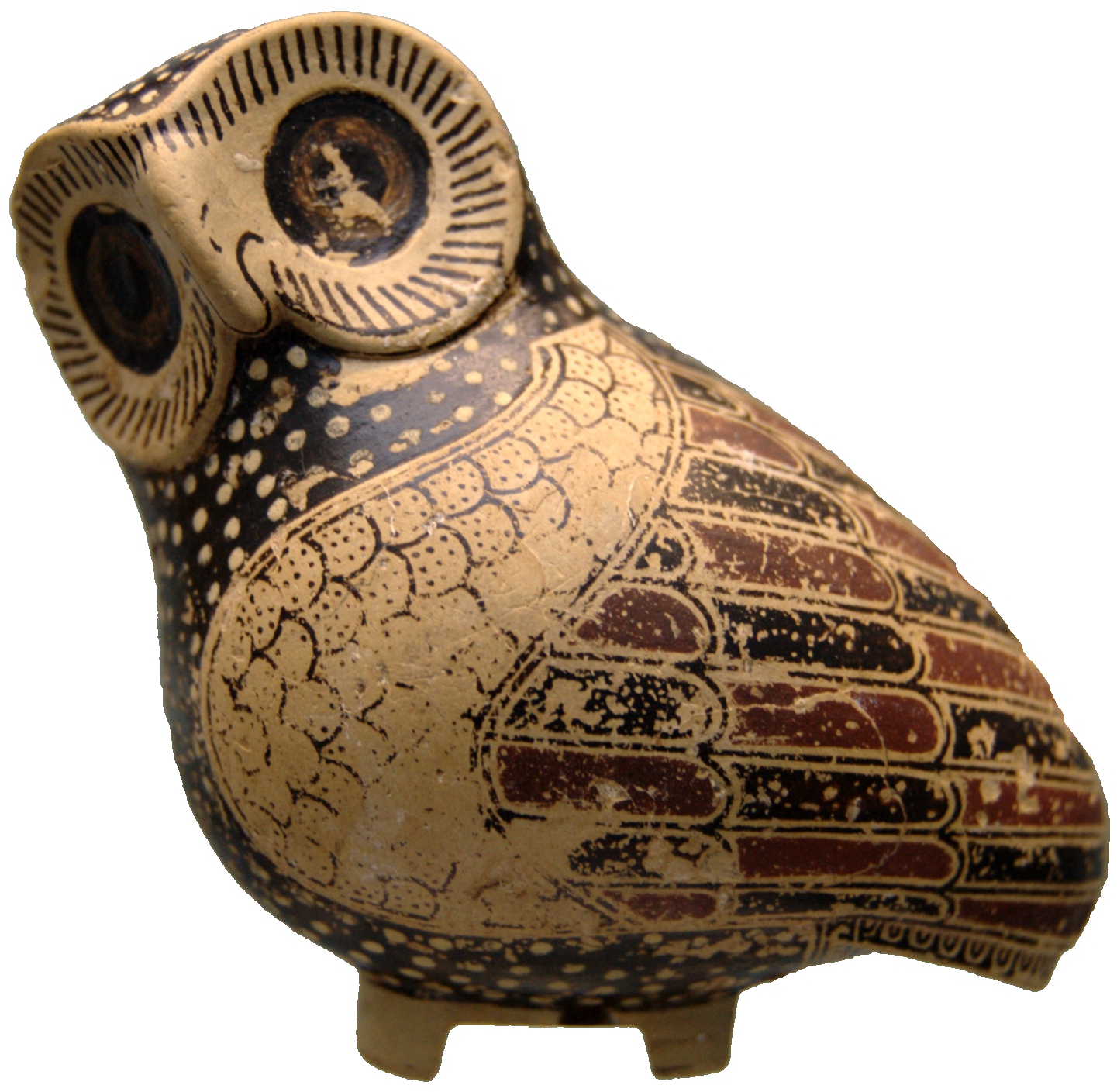 Aryballos Owl 630 Bc Staatliche Antikensammlungen (1482x1434), Png Download