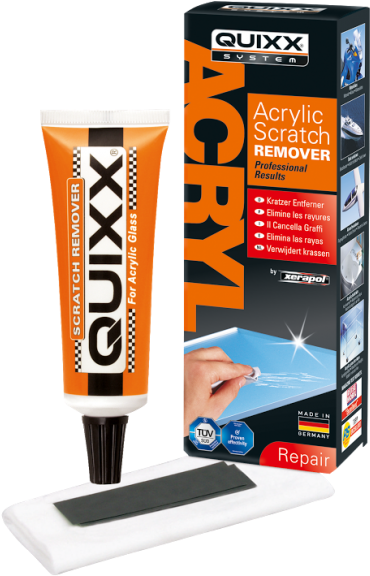 Quixx Acrylic Scratch Remover (600x583), Png Download
