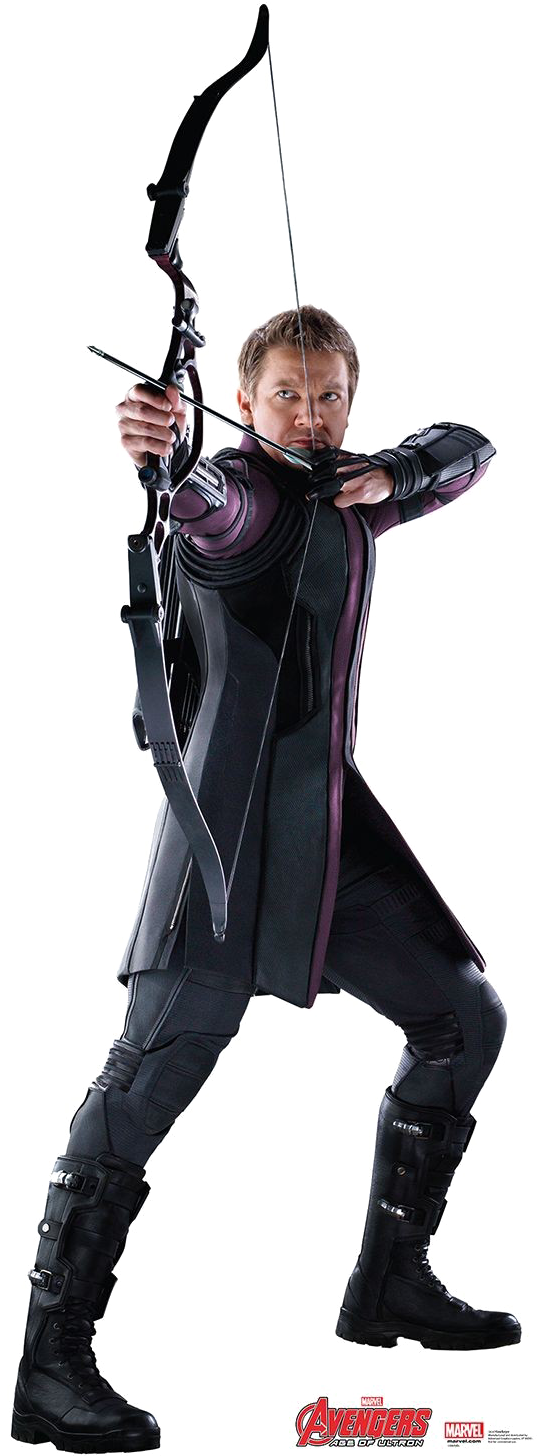Hawkeye Png High-quality Image - Hawkeye Png (543x1463), Png Download
