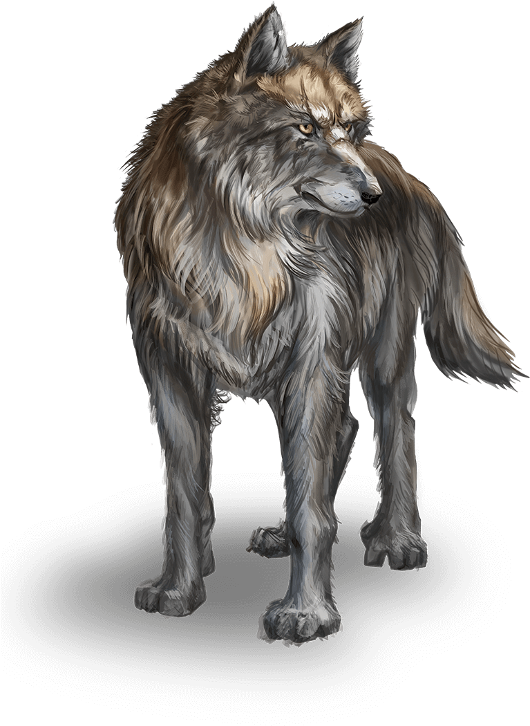 Ancient Russia Is Going On - Canis Lupus Tundrarum (849x1200), Png Download