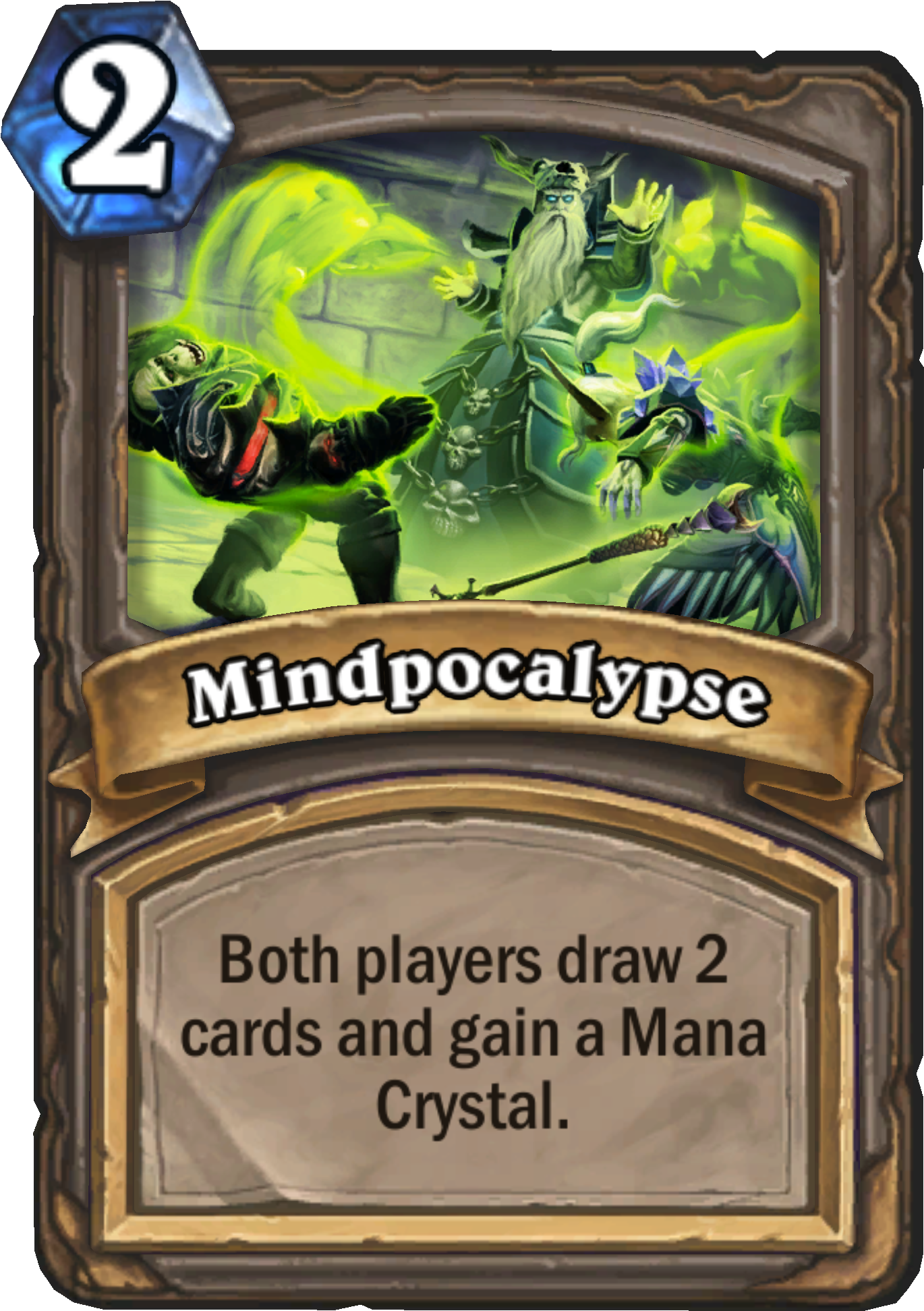 Mindpocalypse - Shadow Walk Hearthstone (3106x2404), Png Download