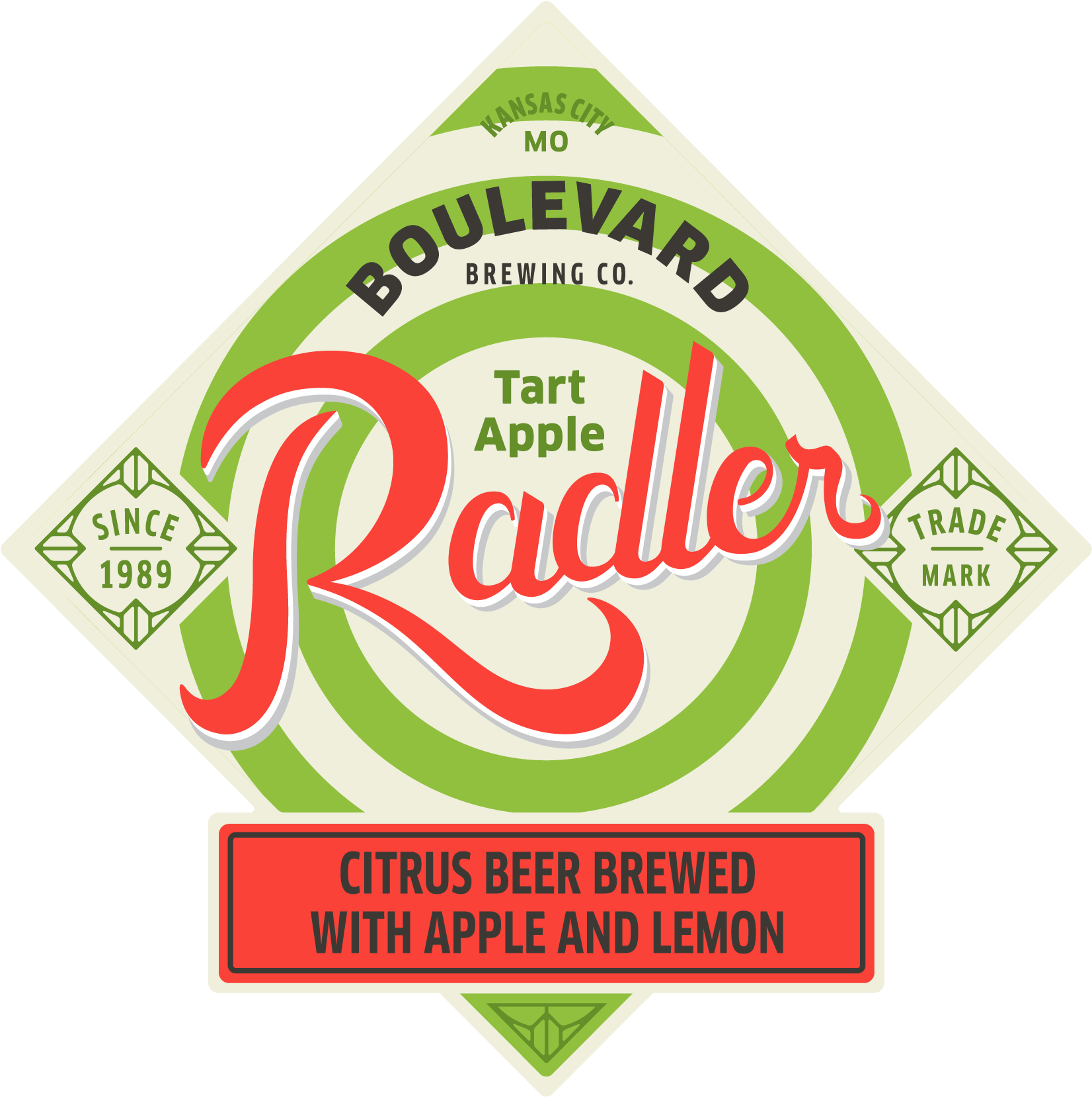 Tart Apple Radler - Boulevard Tart Apple Radler (1801x1801), Png Download