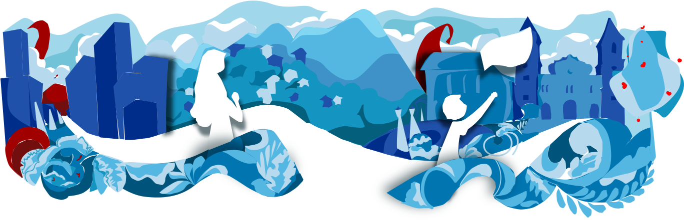 The Pope's - Paroisse Sainte Foy (1373x450), Png Download